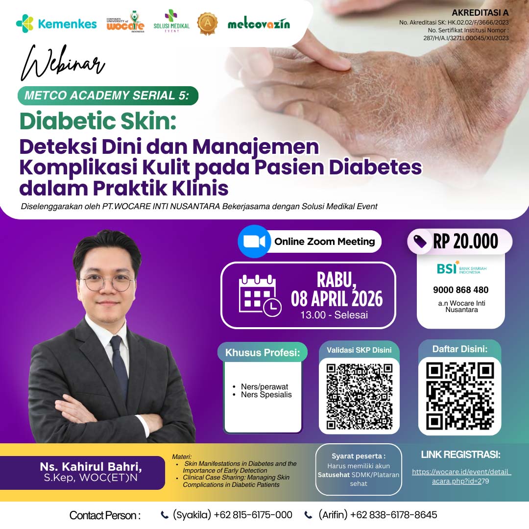 DIABETIC SKIN: DETEKSI DINI DAN MANAJEMEN KOMPLIKASI KULIT PADA PASIEN DIABETES DALAM PRAKTIK KLINIS